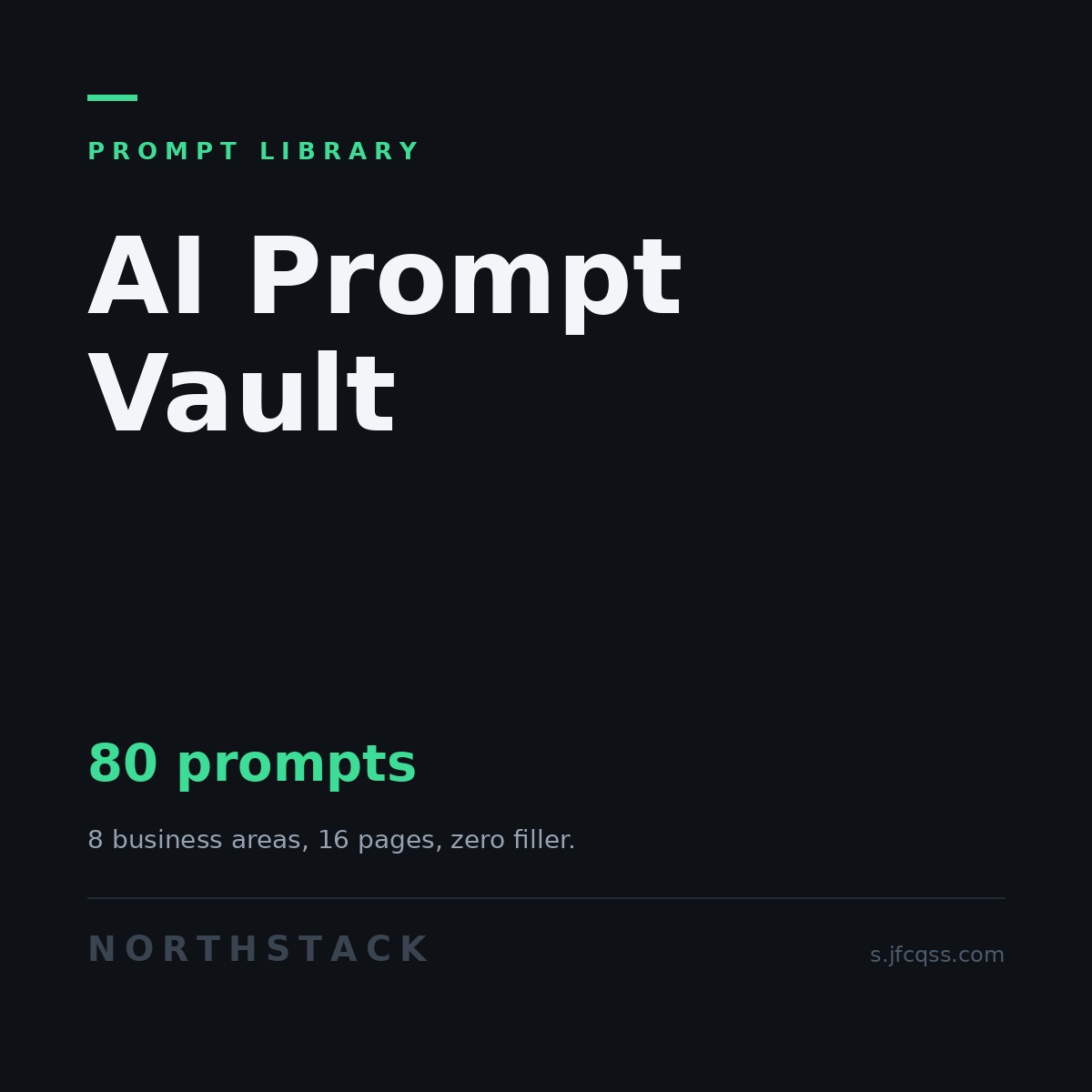 AI Prompt Vault